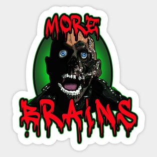 More Brains! Sticker